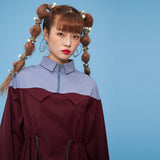 Trench One-piece [Wine Red] (6592084082806)