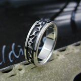 ルナL1シルバーリング / Lunar-L1 silver ring (4595752304758)