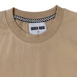 SK8ER ROCK LONG SLEEVE T-SHIRT BEIGE (6616265228406)