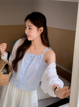 ルーズ長袖ボレロカーディガン