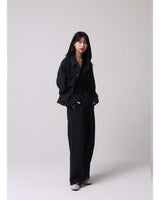 ウィッシュドクロップドデニムトラッカー / Wished Cropped Denim Tracker