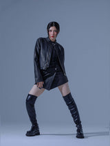 Pigment Vintage Vegan Leather JK (BK)