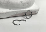 [BLESSEDBULLET]1mm surgical steel thin round earring_11/13/15mm (6563005104246)