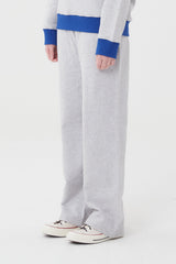 ミドルチェリーワイドスウェットパンツ／MIDDLE CHERRY WIDE SWEAT PANTS [MELANGE GRAY]