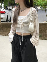 Amber net bolero