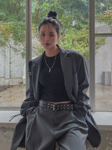 (UNISEX)ウェイトオーバーブレザー