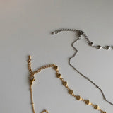 ハートボール2ウェイネックレス/hass Heart Ball Two Way Necklace - 2color