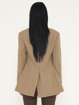 FORMAL WOOL JACKET - CHECK (6636694077558)