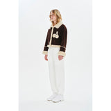 CHERRY SUEDE MUSTANG JACKET [DARK BROWN]