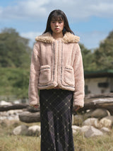 Fur-collar Dumble Jumper