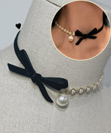 ジュリアミニベルベットリボンチョーカー/julia mini velvet ribbon choker