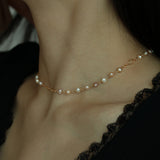 baby baroque pearl necklace (6680464588918)