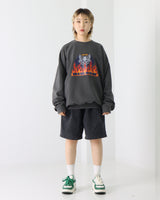ウルフピグメントスウェットシャツ / Unisex Wolf Pigment Sweatshirt