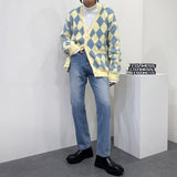 YMダイヤモンドモヘアカーディガン/YM Diamond Mohair Cardigan (2 colors)