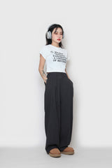 クロップドTシャツ / cropped T-shirt
