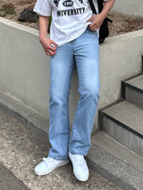 NEVER SEMI DENIM PANTS(S~XL)