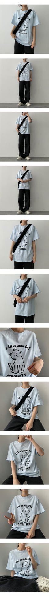 シティーカットショートスリーブTシャツ/City Cat Short Sleeve Tee
