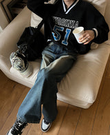 ウォンダーウォッシュドエイブルデニム / Wander washed able denim (2 color)