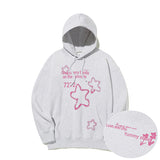 KIRSH X MISAKI KAWAI ARTWORK POINT HOODIE [MELANGE GRAY]