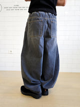 VENTIQUE ビッグバルーンワイドデニムパンツ