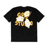 G.O.S. MAIN LOGO TEE - ( Black )