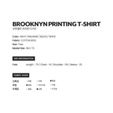 ブルックリンプリンティングハーフTシャツ