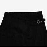 Crohn's woolen midi skirt