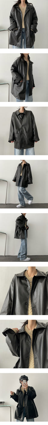 Lone washing side banding denim wide pants