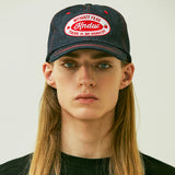 KNDW ロゴワッペンデニムトラッカーキャップ