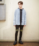 ドッキングデニムシャツ / DOCKING DENIM SH (4578044641398)