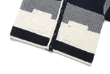 キューブニットカーディガン/RMTC CLUB KNIT CARDIGAN_NAVY
