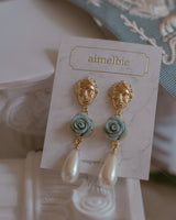 アフロディテシリーズ - ザ ローズガーデンピアス / Aphrodite Series - The Rose Garden Piercing (Mint ver.)