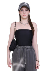 4ウェイマルチトリコットジャージスパンチューブトップ/4-way multi tricot jersey span tube top (black)