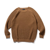ハーフインシジョンオーバーニット/HALF INCISION OVERSIZED KNIT