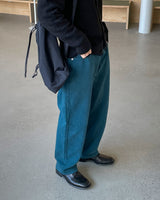 ニューダイイングウォッシングスノーカラージーンズ/new dyeing washing snow color jeans
