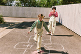 [KIDS] KIRSH X MISAKI KAWAI KIDS アートワークストライプTシャツ