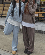 (UNISEX) アワーダメージワイドトレーニングパンツ