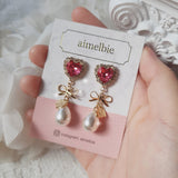 ラブリーレディピアス / Lovely Lady Earring - Rosepink