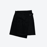 Crohn's woolen midi skirt