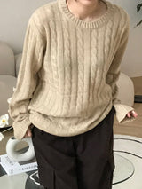 Pollito winding round knit