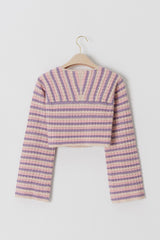 ロストサンセットワークロシェットトップ / Lost Sunset Hour Crochet Top
