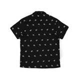 ペイズリーハーフシャツ/PAISLEY HALF SHIRTS black