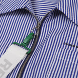 リムーバブルストラップクロップシャツ/[UNISEX] Removable Strap Cropped Shirt (STRIPE)