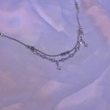 Starlight Cubic Ball Chain Choker