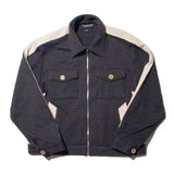 ニットトラックジャケット / knit track jacket