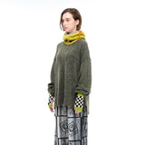 ダメージニット / Damage Knit Khaki