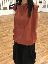 Track anorak vest