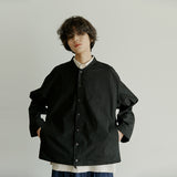 スタジアムジャケット / unisex stadium jacket black