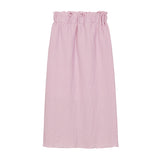 リラックスシアサッカースカート / RELAXED SEERSUCKER SKIRT (LIGHT PINK)