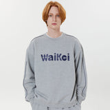 パイピングスターロゴスウェットシャツ / (NO napping) Piping star logo sweatshirts